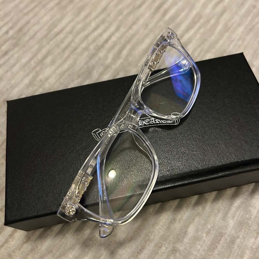 Clear Rectangular Glasses - image 1